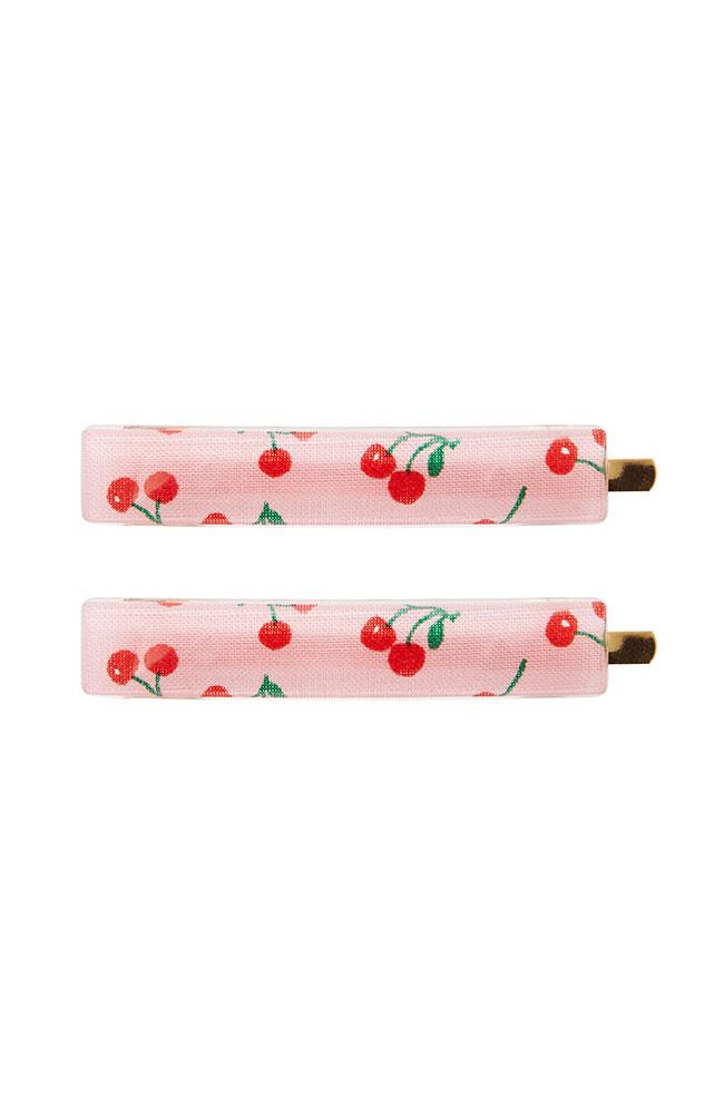 Mod Bobby Pin Pairs - Cherry