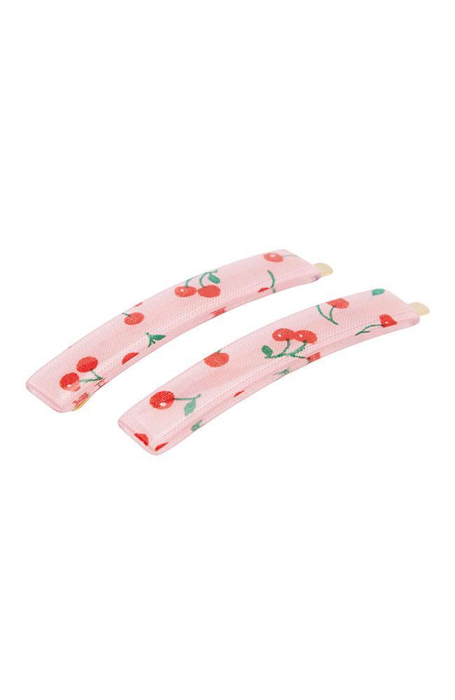 Mod Bobby Pin Pairs - Cherry