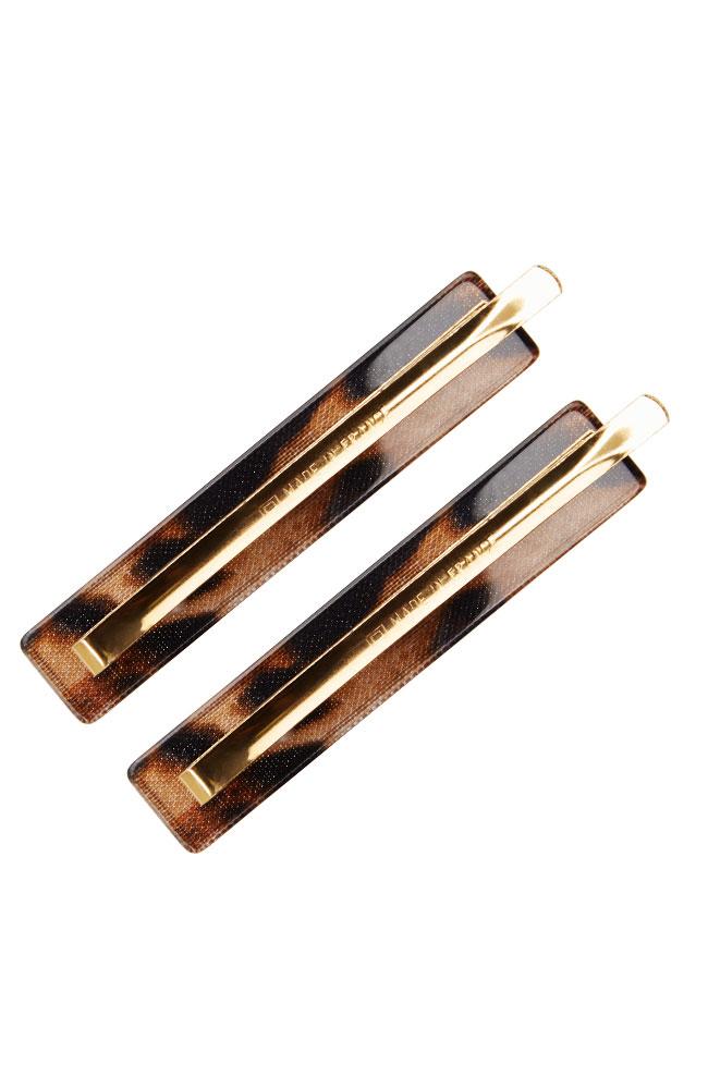 Mod Bobby Pin Pairs - Luxe Leopard