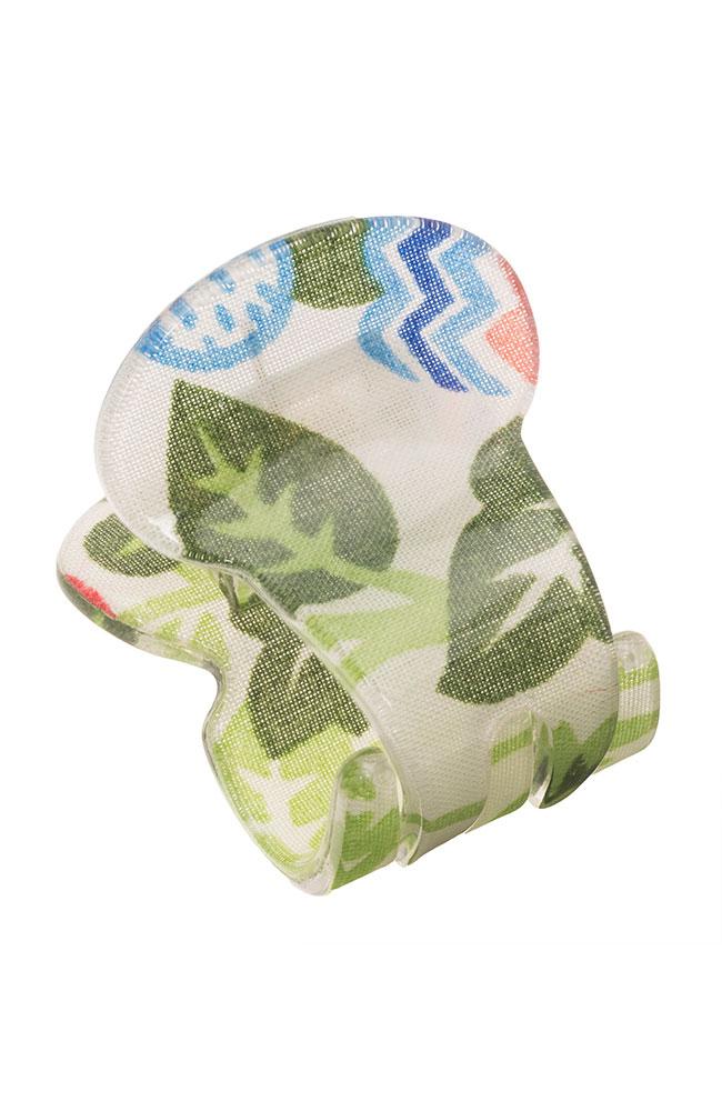 Mini Oval Jaw - Hypnotic Gardenia