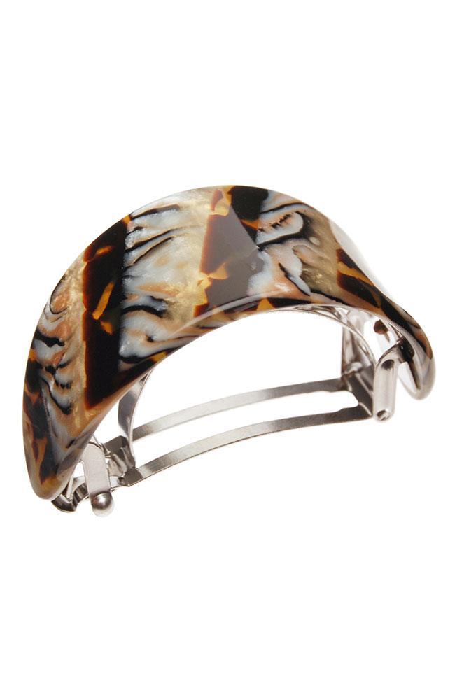 France Luxe Ponytail Barrette, Classic Lasco, cellulose acetate and French barrette clasp