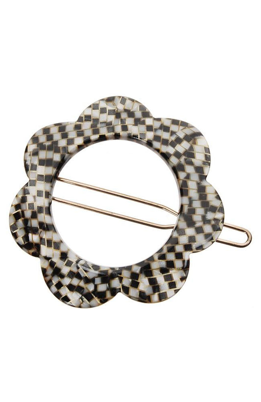 Posh Flower Tige Boule Barrette - Classic