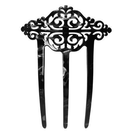 Fine Filigree Chignon Comb - Classic