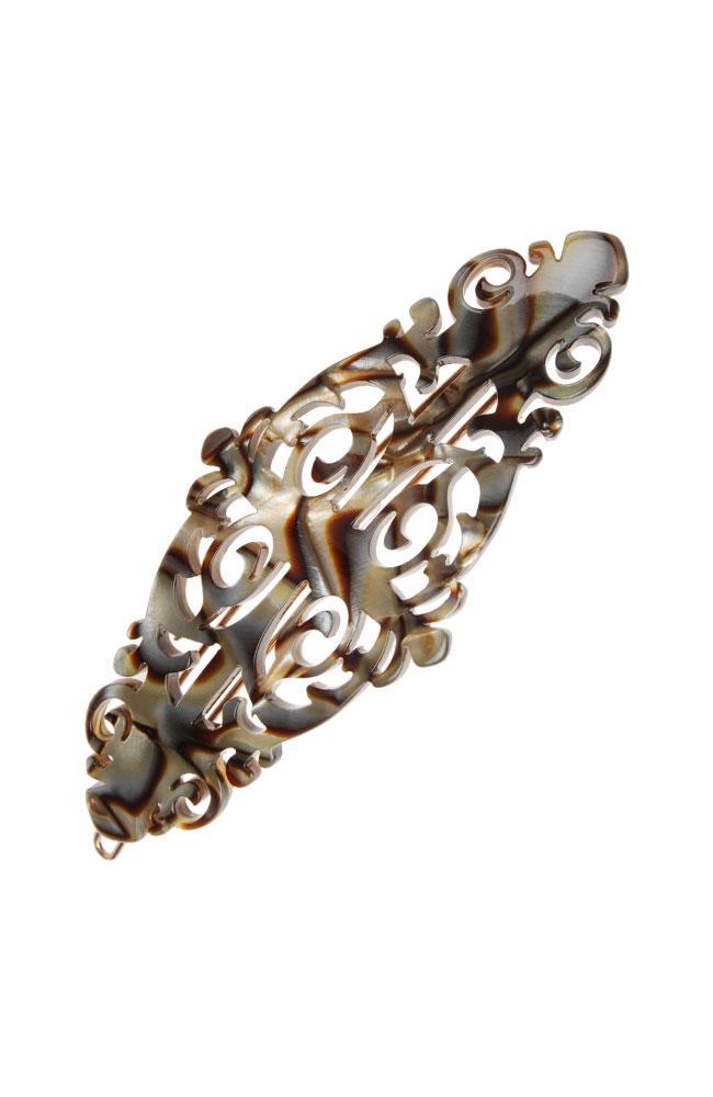 Fine Filigree Tige Boule Barrette - Classic