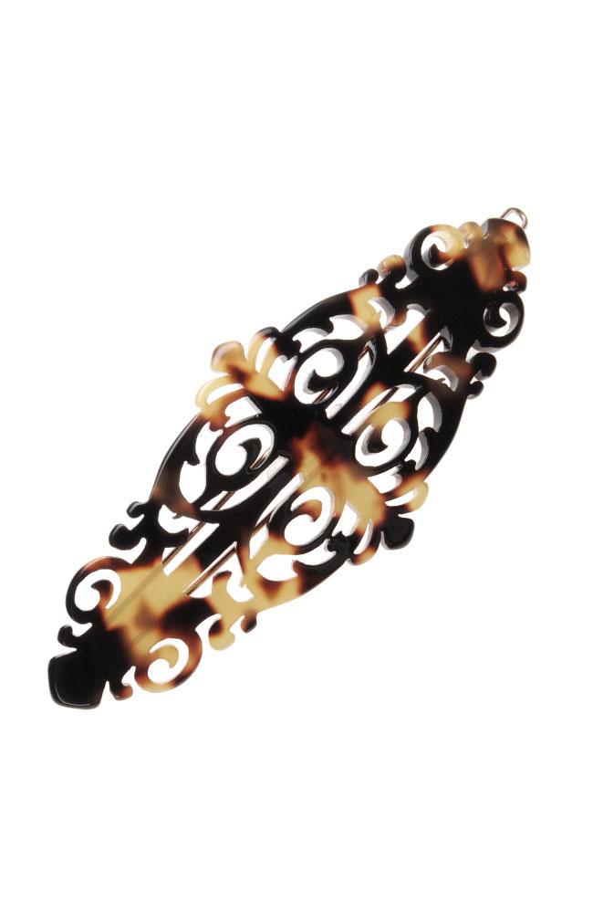 Fine Filigree Tige Boule Barrette - Classic