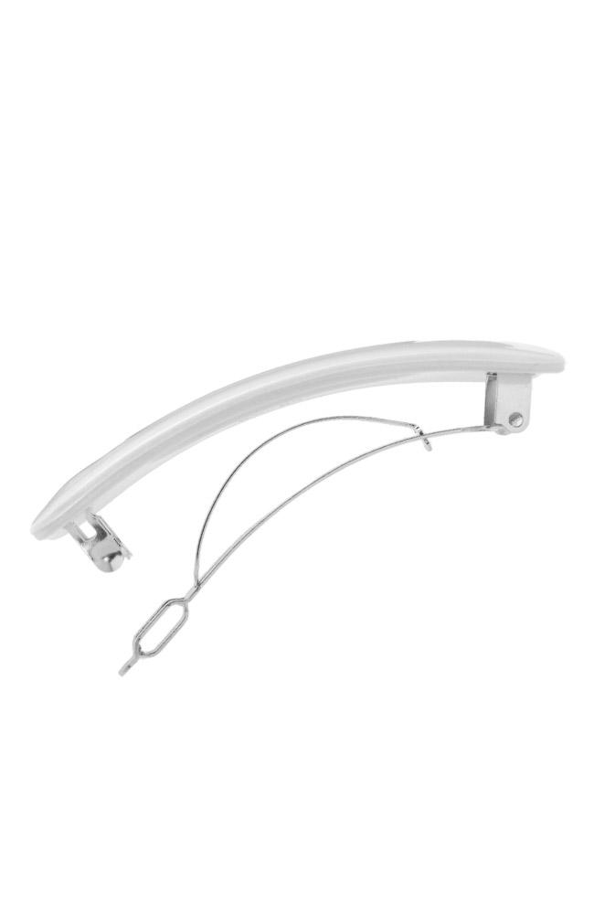 Retro Cutout Rectangle Barrette