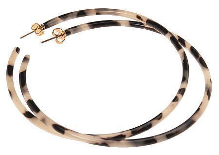 Skinny Jumbo Hoop Earrings