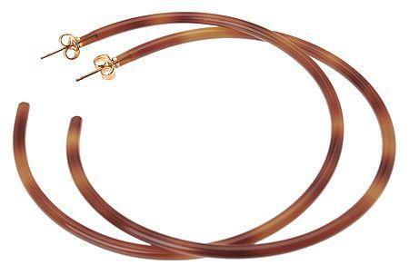 Skinny Jumbo Hoop Earrings