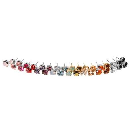 Grace Crystal Stud Earrings