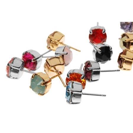 Grace Crystal Stud Earrings