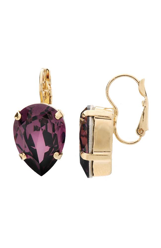 Scarlett Crystal Teardrop Earrings