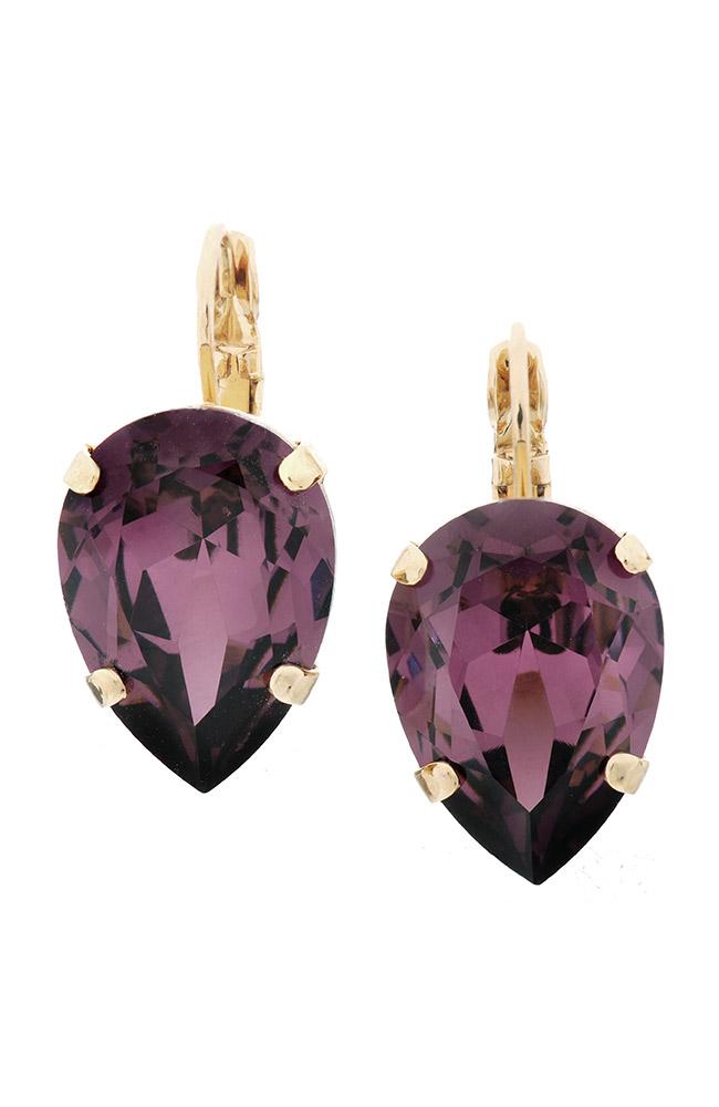 Scarlett Crystal Teardrop Earrings