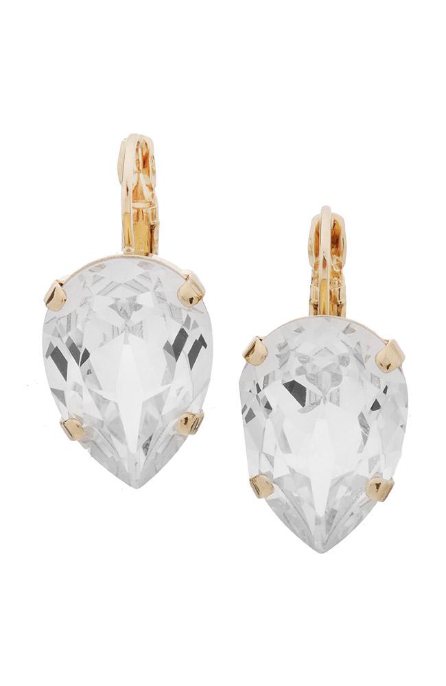 Scarlett Crystal Teardrop Earrings