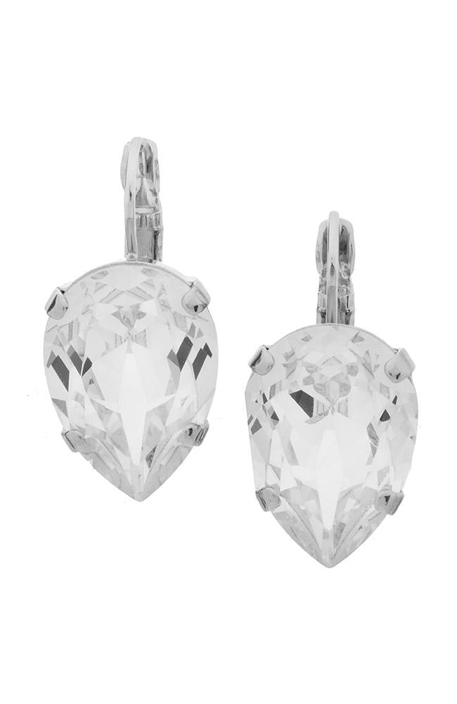 Scarlett Crystal Teardrop Earrings
