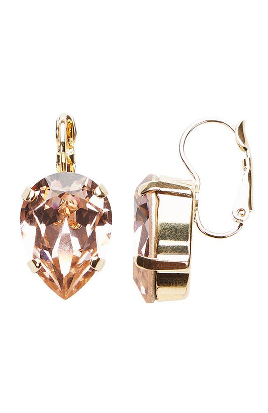 Scarlett Crystal Teardrop Earrings