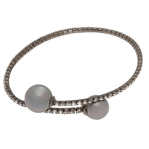 Majorca Pearl and Crystal Bracelet