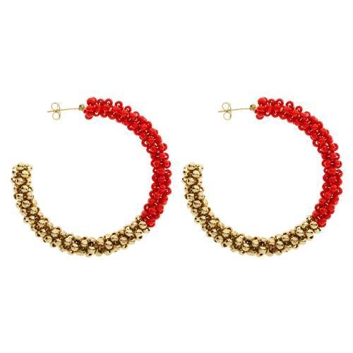 Monique Basket Weave Earrings