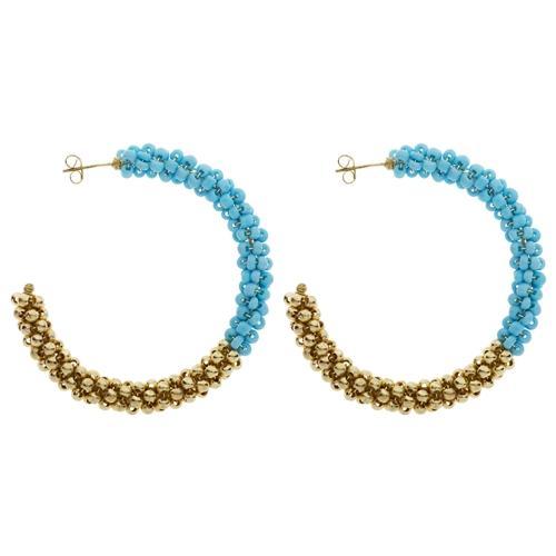 Monique Basket Weave Earrings