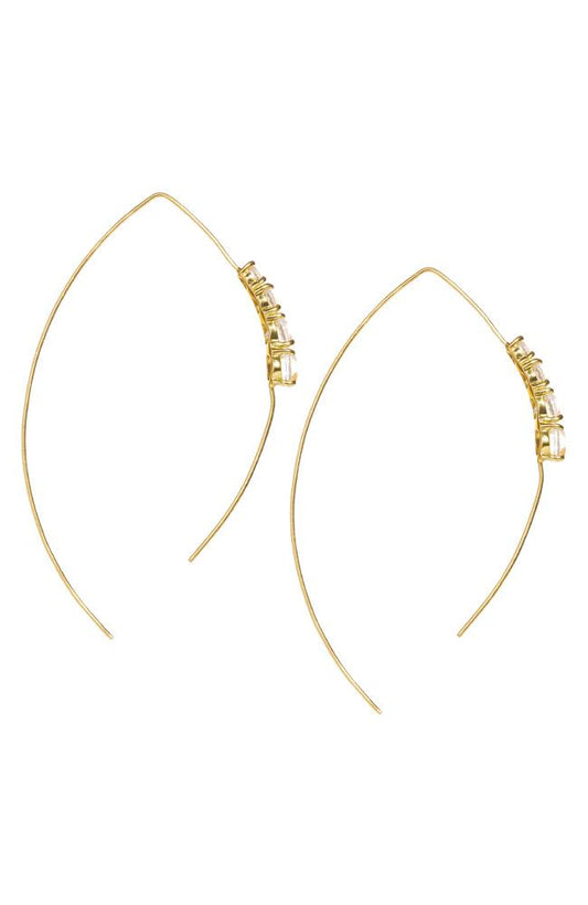Floating Stones Earrings