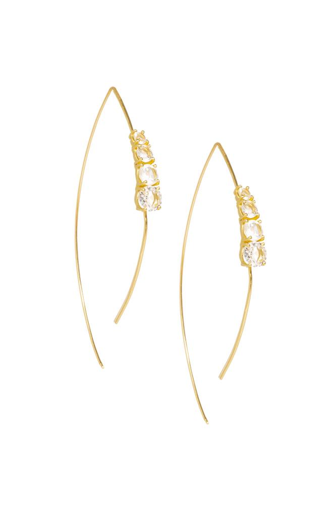 Floating Stones Earrings