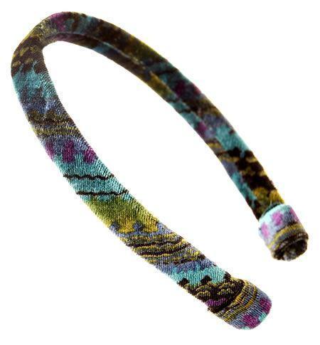 1/2" Ultracomfort Headband - Zipper Velvet