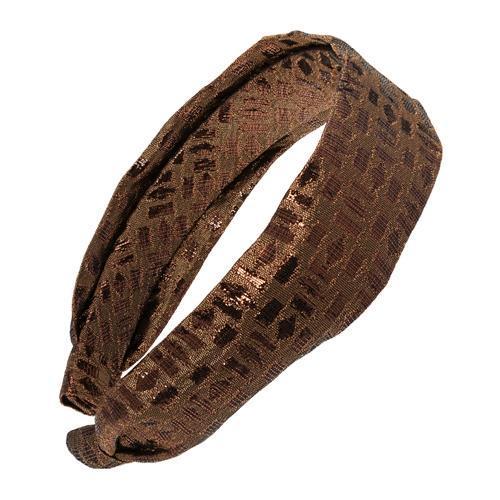 1-1/2" Scarf Headband - Copper Metal