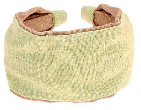 Two Tone Scarf Headband - Silk Matka