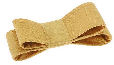 Wide Couture Bow Barrette - Silk Dupioni