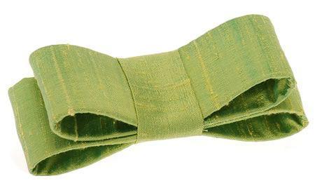Wide Couture Bow Barrette - Silk Dupioni