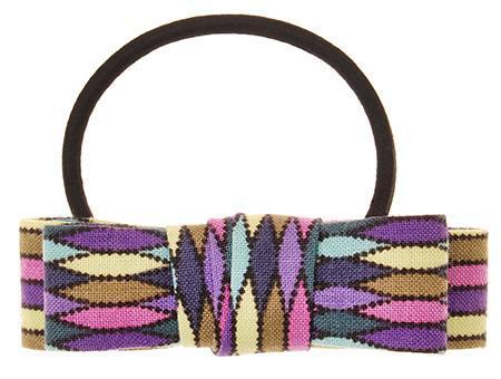 Mini Nobility Bow Pony - Harlequin