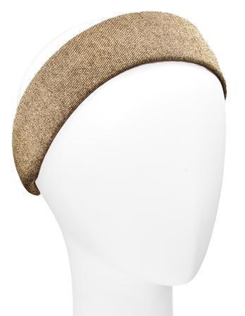 Wide Derby Headwrap - Starlette Gold