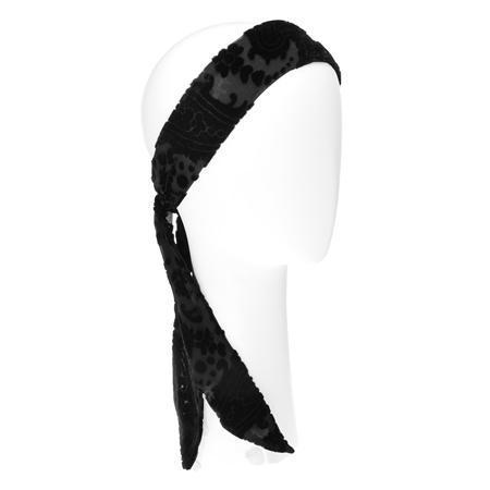 Hair Ribbon - French Floral Velvet