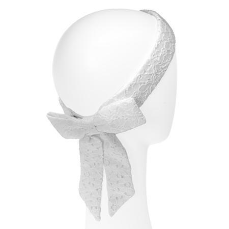 1 1/2" Bow Back Headwrap - Victoria Lace