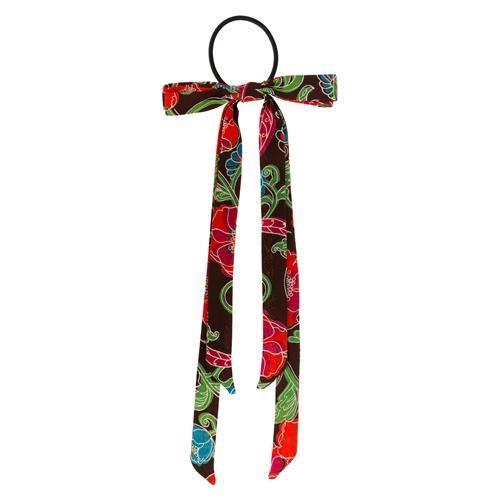 Long Tail Ribbon Pony - Ornamental Poppy