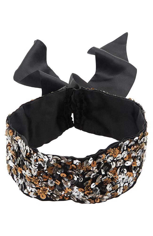 Joana Sequin Scarf Headwrap