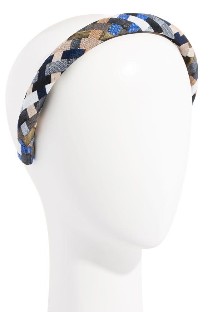 L. Erickson USA 1" Padded Wide Headband - Palm Desert Blue, alternate view