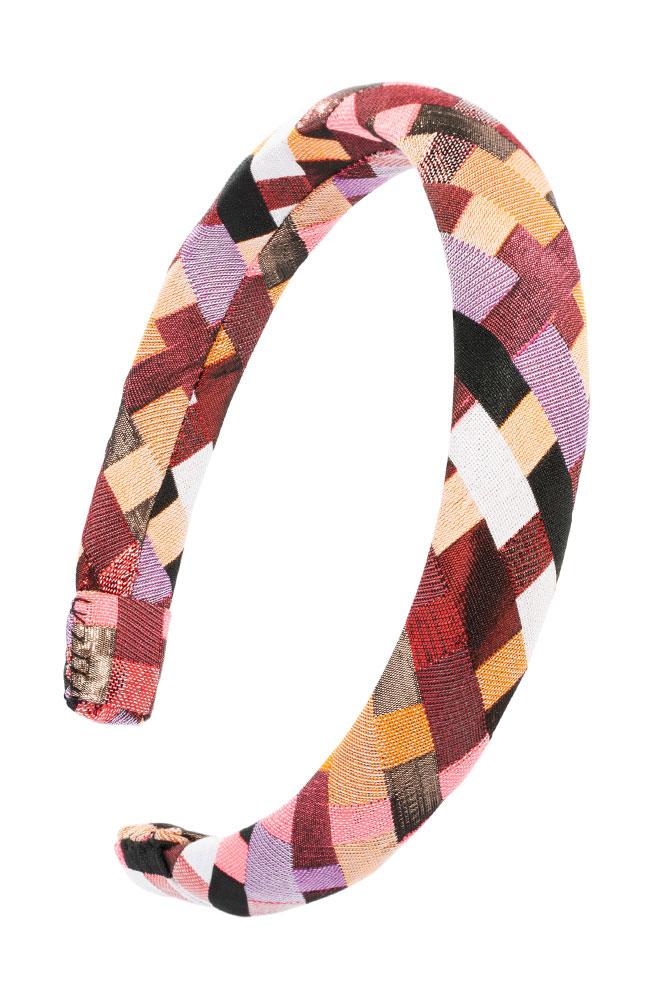 L. Erickson USA 1" Padded Wide Headband - Palm Desert Pink