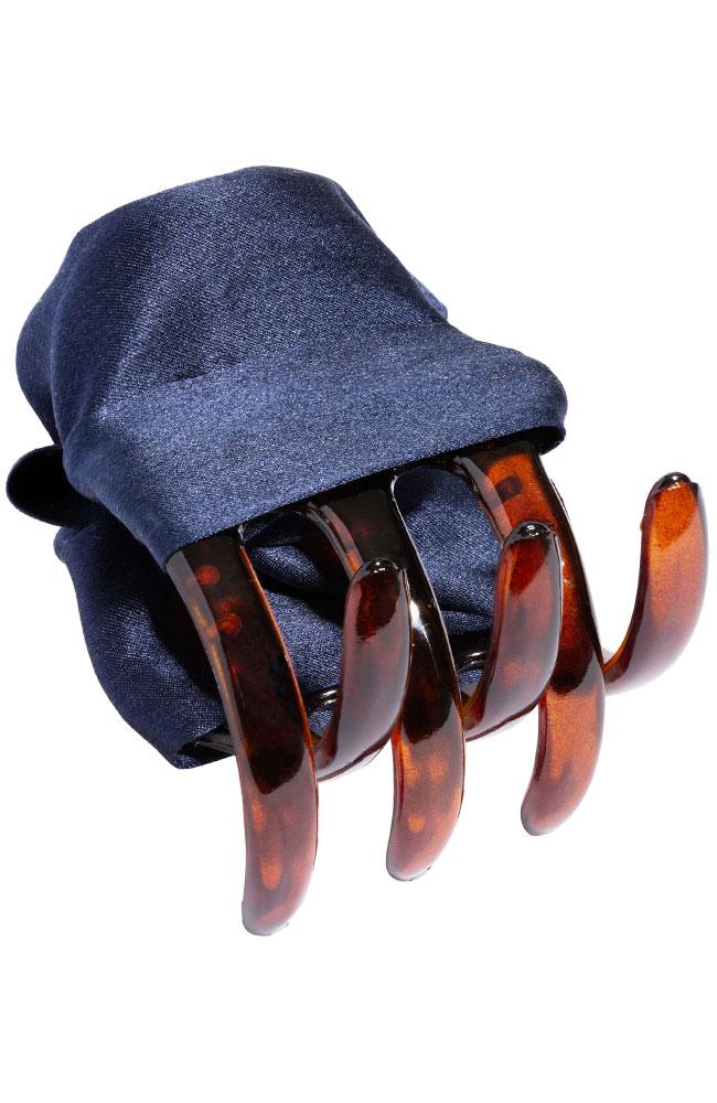 Large Covered Jaw - Silk Charmeuse