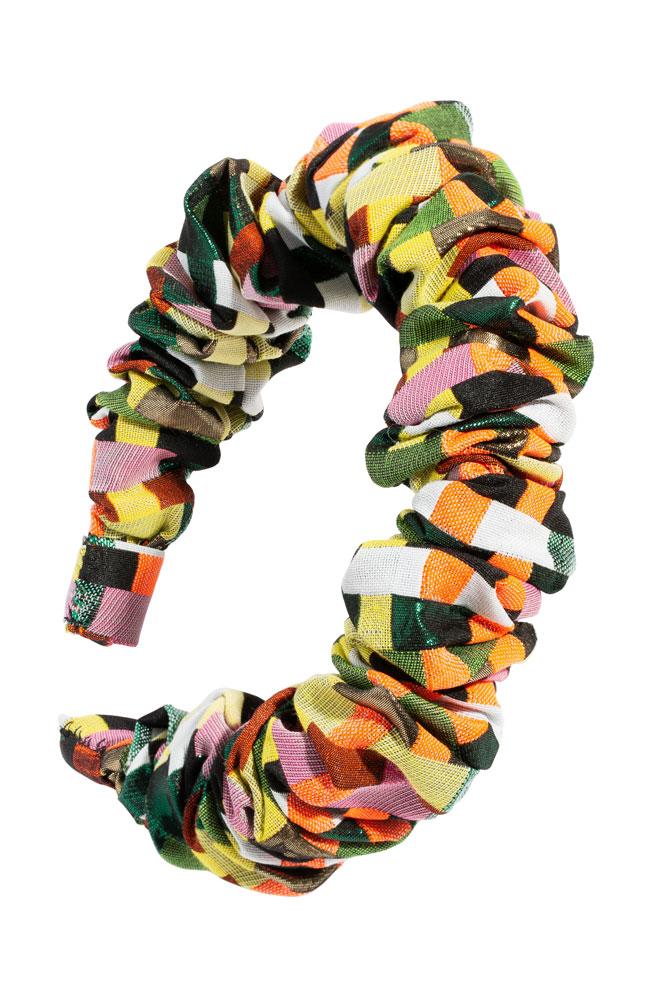 L. Erickson USA 1" Medici Headband - Palm Desert Orange