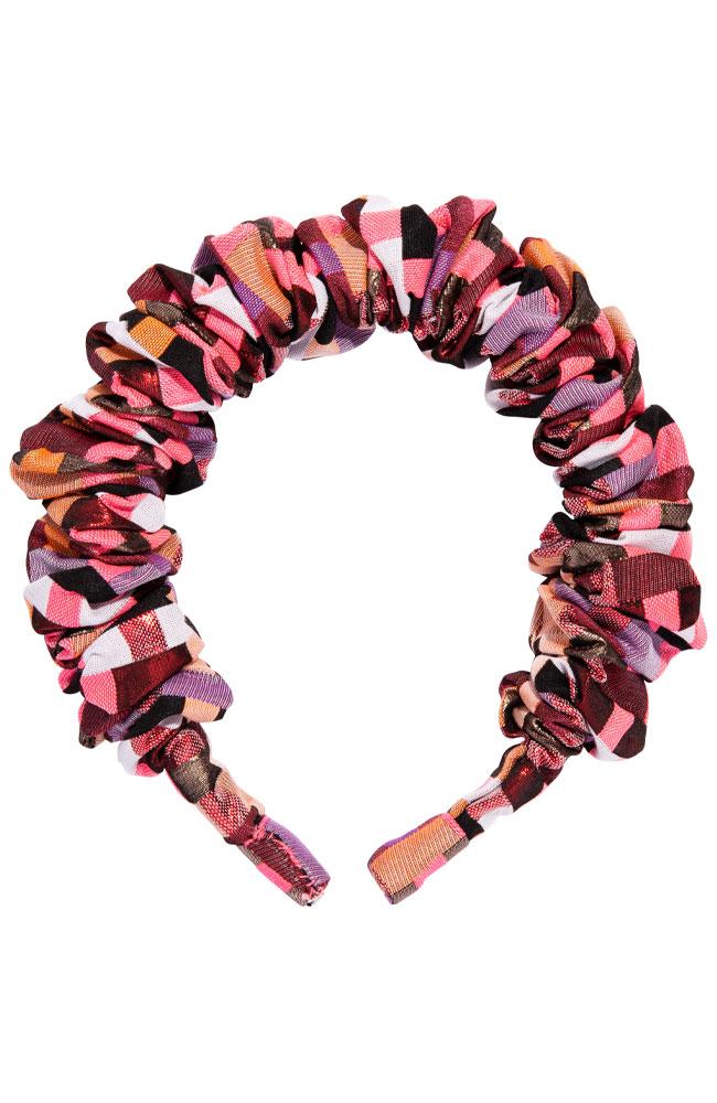 L. Erickson USA 1" Medici Headband - Palm Desert Pink, alternate view