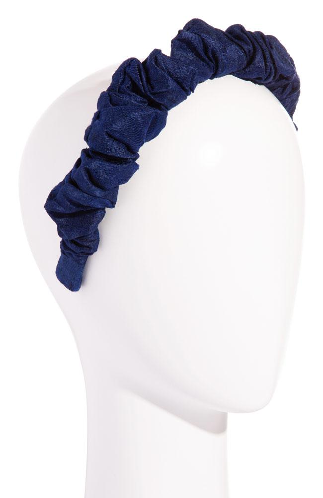 1" Medici Headband - Silk Dupioni