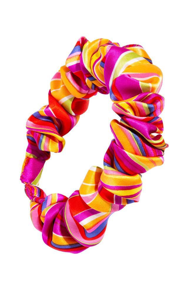 L. Erickson USA 1" Medici Headband - Psychedelic Turquoise, Silk Charmeuse