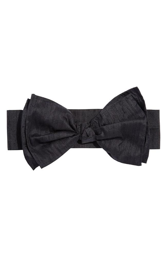 Colette Bow Headwrap - Silk Dupioni