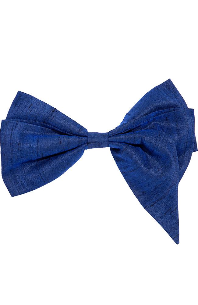 Sabrina Bow Barrette - Silk Dupioni