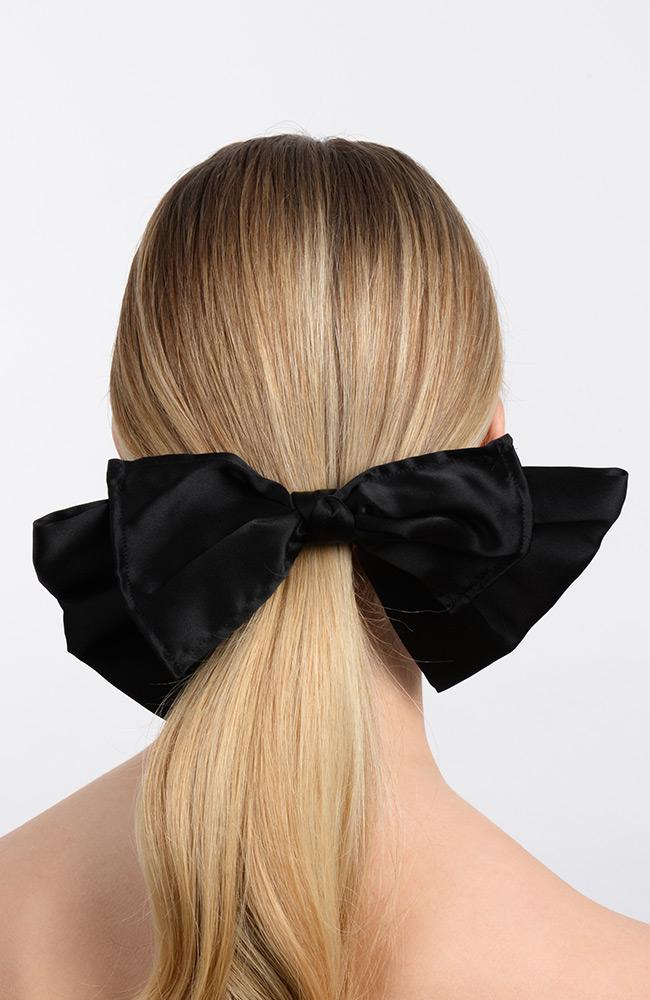 Waldorf Bow Barrette - Silk Charmeuse
