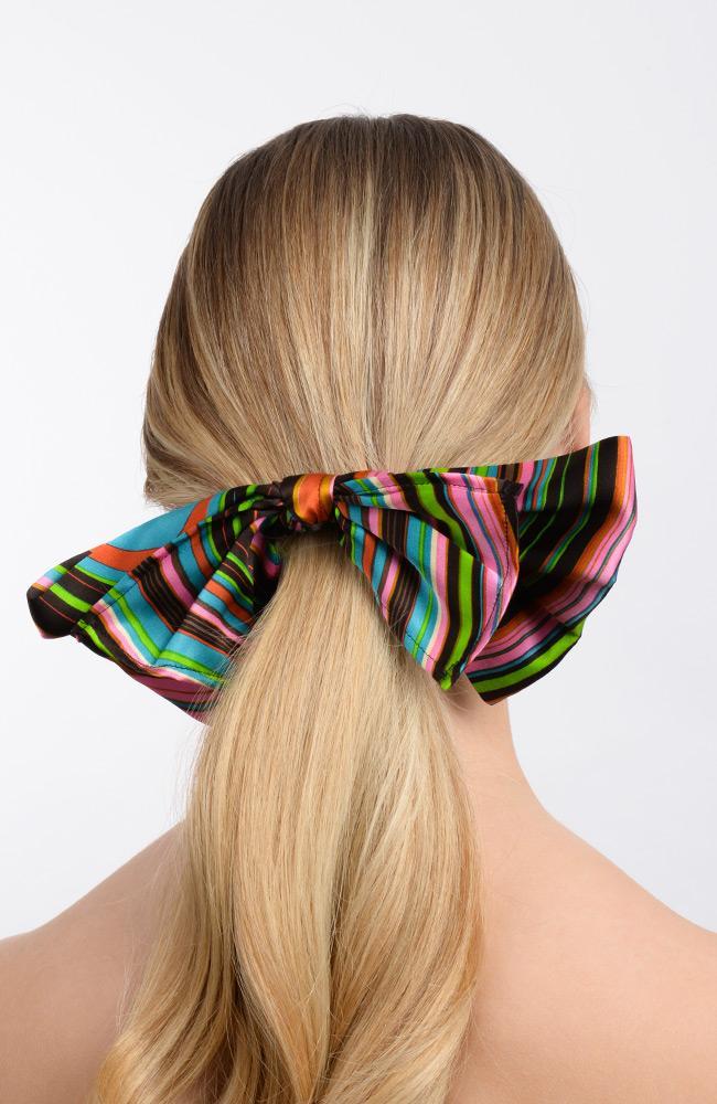 Waldorf Bow Barrette - Silk Charmeuse