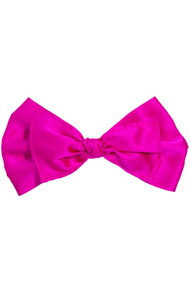 Waldorf Bow Barrette - Silk Charmeuse