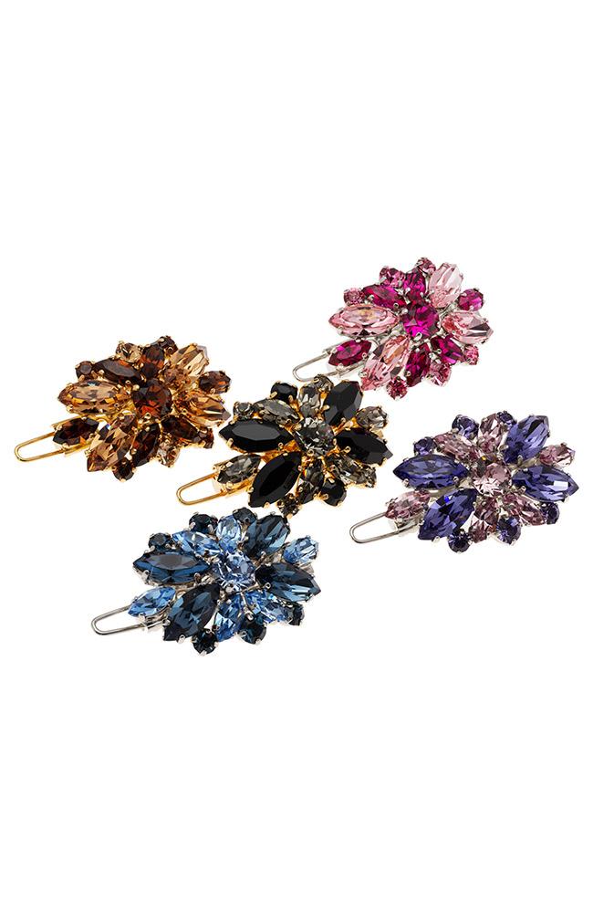 Countess Crystal Tige Boule Barrette