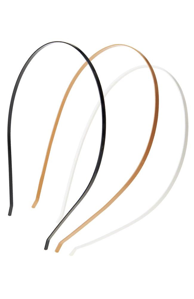 Mini Skinny Metal Headband 3-Pack