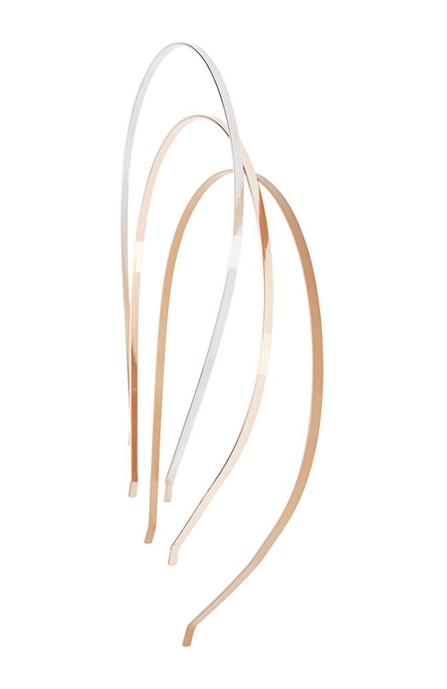 Mini Skinny Metal Headband 3-Pack